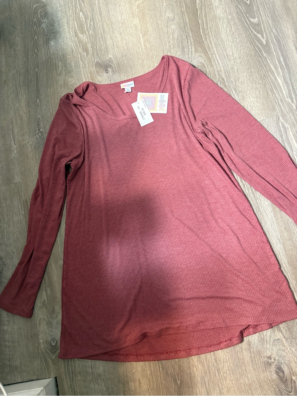 Lularoe lynnae xl solid pink super soft new with tags